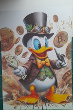 Picsou fric affiche d'occasion  Saint-Georges-de-Didonne
