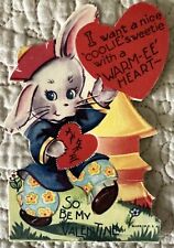 Vintage valentine rabbit for sale  Atwood