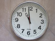Wanduhr bahnhofsuhr hallenuhr gebraucht kaufen  Löningen