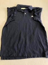 Camisa polo masculina Aeropostale grande azul marinho malha casual, usado comprar usado  Enviando para Brazil