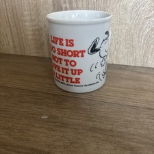 Snoopy peanuts ceramic for sale  HARWICH