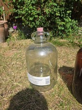 Demijohn litre clear for sale  ORPINGTON