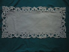 Ancien napperon rectangle d'occasion Ancien napperon rectangle d'occasion  Quillan