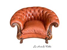 Poltrona chesterfield barocco usato  Manduria
