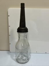 Vtg glass embossed for sale  Lucas