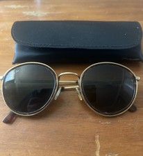 ÓCULOS DE SOL VINTAGE B&L RAY-BAN ARISTA REDONDO VIDRO LENNON EUA comprar usado  Enviando para Brazil