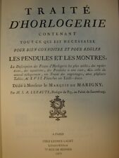 Traité horlogerie pendules d'occasion  Bugeat