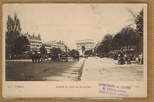 Old postcard paris d'occasion  Expédié en Belgium