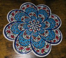 Ceramic trivet floral for sale  MELTON MOWBRAY