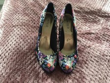 Ladies black flower for sale  DERBY