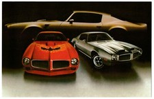 Vintage 1973 Pontiac Trans Am & Formula Coupe UNP Terre Haute IN Auto Dealer PC comprar usado  Enviando para Brazil