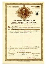 1943 consolidato debito usato  Italia