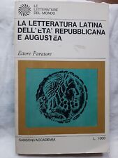 Letteratura latina dell usato  Frascati