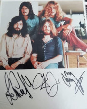 Led zeppelin signed for sale  LLANDUDNO