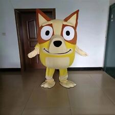 Fantasia de mascote desenho animado cachorro bingo adulto fantasia animal poliéster comprar usado  Enviando para Brazil