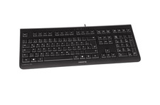 Używany, Cherry KC 1000 Czarna QWERTZ DE - Klawiatura nożycowa | Towar B na sprzedaż  PL