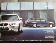 Rover owners handbook for sale  STOKE-ON-TRENT