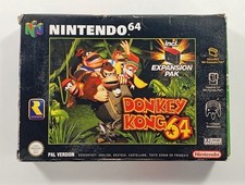 DONKEY KONG 64 NINTENDO 64 (N64) PAL-FAH (WITHOUT EXPANSION PAK - BOX DAMAGE) comprar usado  Enviando para Brazil