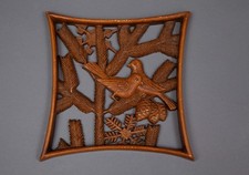 Faux wood carved for sale  Denton