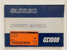 Suzuki gs1000 motorcycle for sale  POOLE