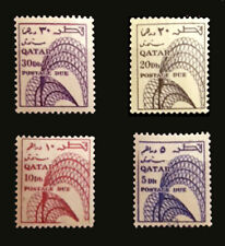 Qatar, o antigo conjunto de impostos, 4 selos, chiclete MNH completo veja a descrição, MNH ** comprar usado  Enviando para Brazil