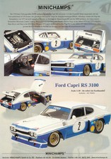Minichamps werbeseite ford gebraucht kaufen  Wunstorf