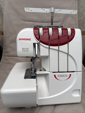 Janome overlocker 9300dx for sale  EDGWARE