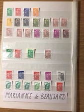 107 timbres oblitérés d'occasion  Biarritz