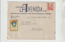 España Sobre comercial Circulado Sevilla Córdoba años 1938-39 (GY-825) comprar usado  Enviando para Brazil