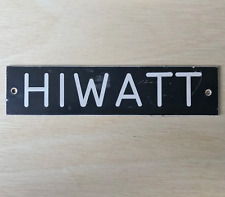 Amplificador de guitarra Hiwatt/logotipo de gabinete 4x12 2x12 2x15 década de 1970 comprar usado  Enviando para Brazil