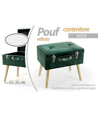 Pouf contenitore baule usato  Napoli