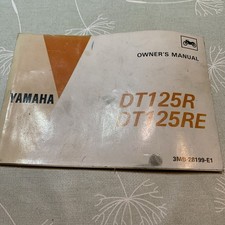 Yamaha dt125r dt125re for sale  CHIPPENHAM