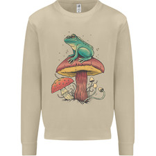 Frog sitting mushroom for sale  COVENTRY