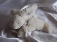 Doudou lapin blanc d'occasion  Romilly-sur-Seine