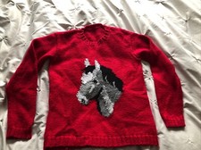 Horse knitted jumper for sale  HENLEY-IN-ARDEN