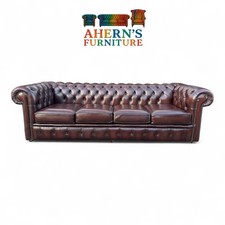 Antique brown leather for sale  BOSTON