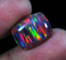 Usado, Opala Arora Natural Multi Fogo 8,35 CT Excelente Pedra Preciosa Etiópia Certificada comprar usado  Enviando para Brazil