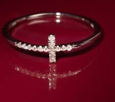 Bague croix blanc d'occasion  Paris XIX