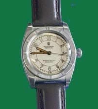 Vintage 1945 Rolex Aço Inoxidável Bolha Traseira Mostrador Original Relógio Masculino Ref 3372 comprar usado  Enviando para Brazil