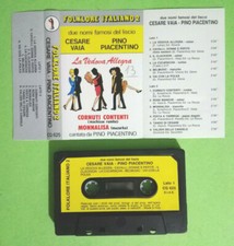 Musicassetta folklore italiano usato  Ferrara
