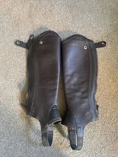 Leather half chaps for sale  STOKE-ON-TRENT