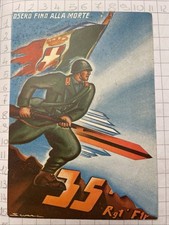 Cartolina regg. fanteria usato  Genova