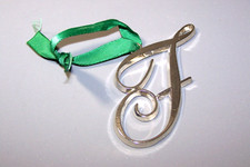 Letter christmas ornament for sale  Greenfield