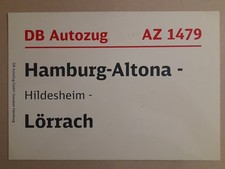 Zuglaufschild 1479 hamburg gebraucht kaufen  Eisenheim