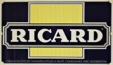 Affiche pastis ricard d'occasion  La Courtine