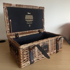 Harrods wicker picnic for sale  CHATHAM