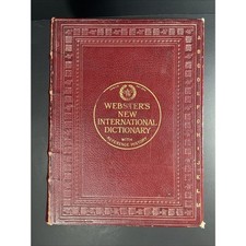 1928 Webster New International Dictionary Pristine Condition -Visual Description comprar usado 1928 Webster New International Dictionary Pristine Condition -Visual Description comprar usado  Enviando para Brazil