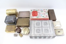 Metal boxes antique for sale  LEEDS
