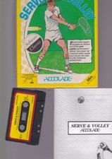 Jeu Vidéo Serve Et Volley Tennis Accolade Commodore c64 128 comprar usado  Enviando para Brazil