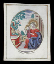 Santino pergamena 1700 usato  Ragusa